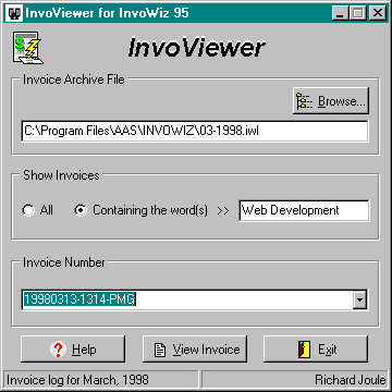 InvoView Screen Shot